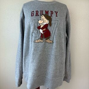EUC Disney Women’s Grumpy Fuzzy Top